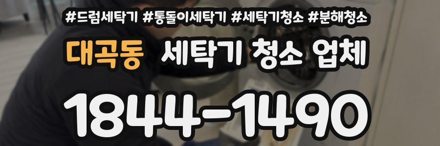 대곡동 세탁기 청소 업체