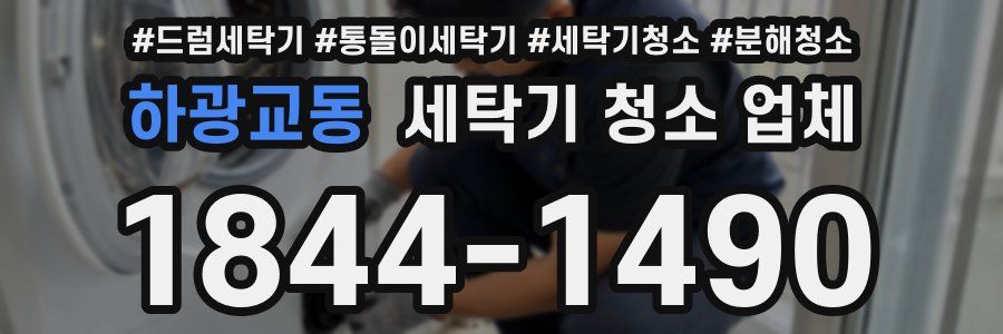 하광교동 세탁기 청소 업체