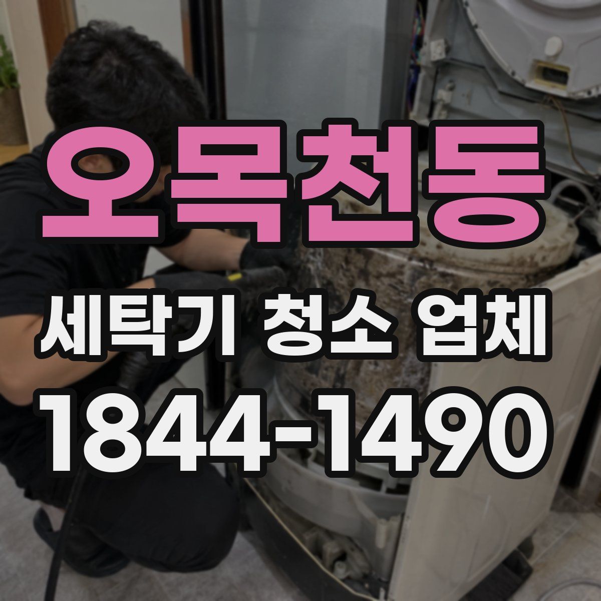 오목천동 세탁기 청소 업체