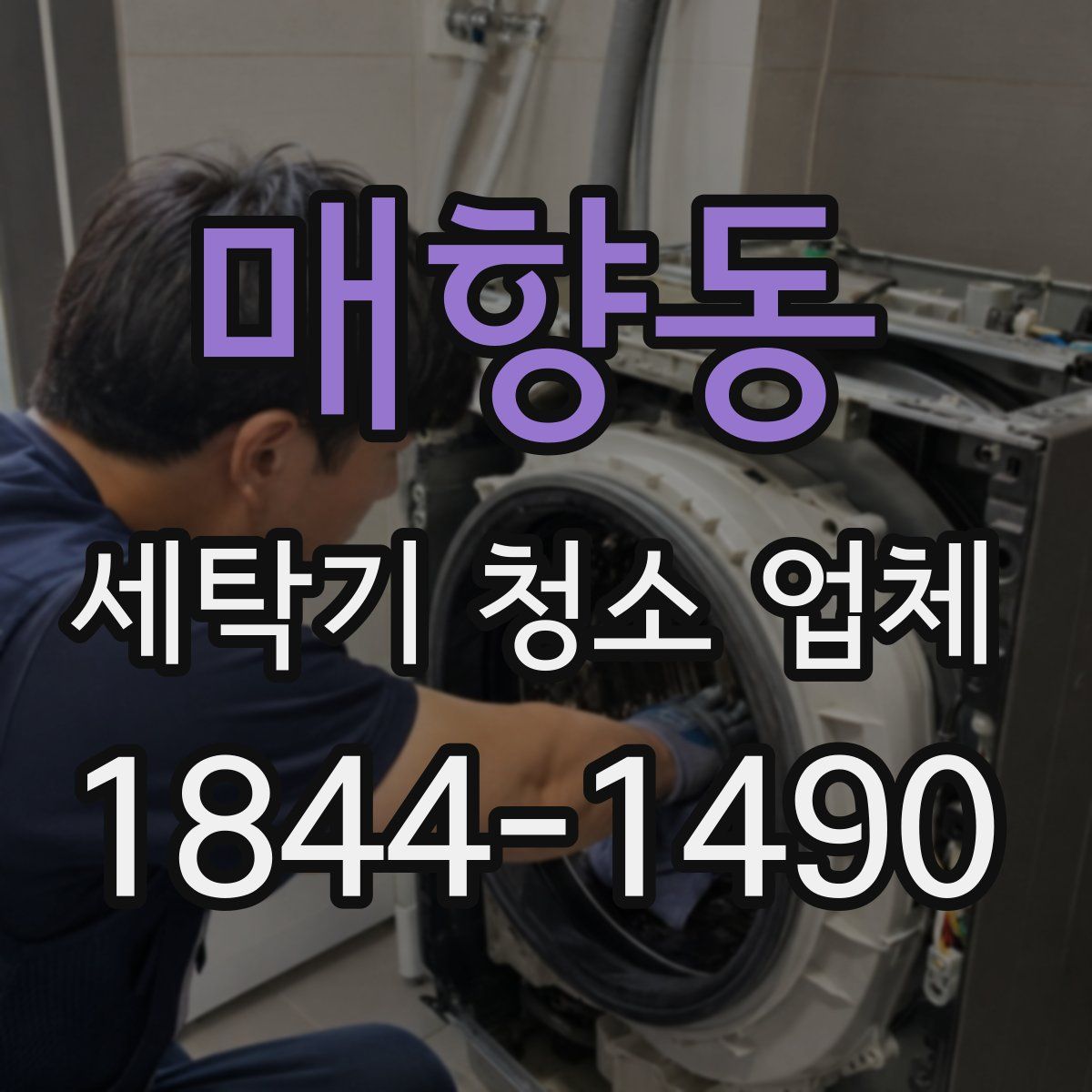매향동 세탁기 청소 업체