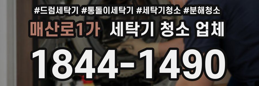 매산로1가 세탁기 청소 업체