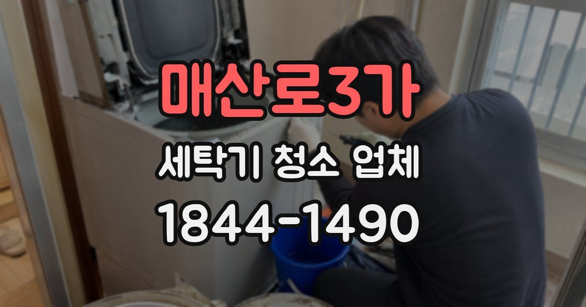 매산로3가 세탁기 청소 업체