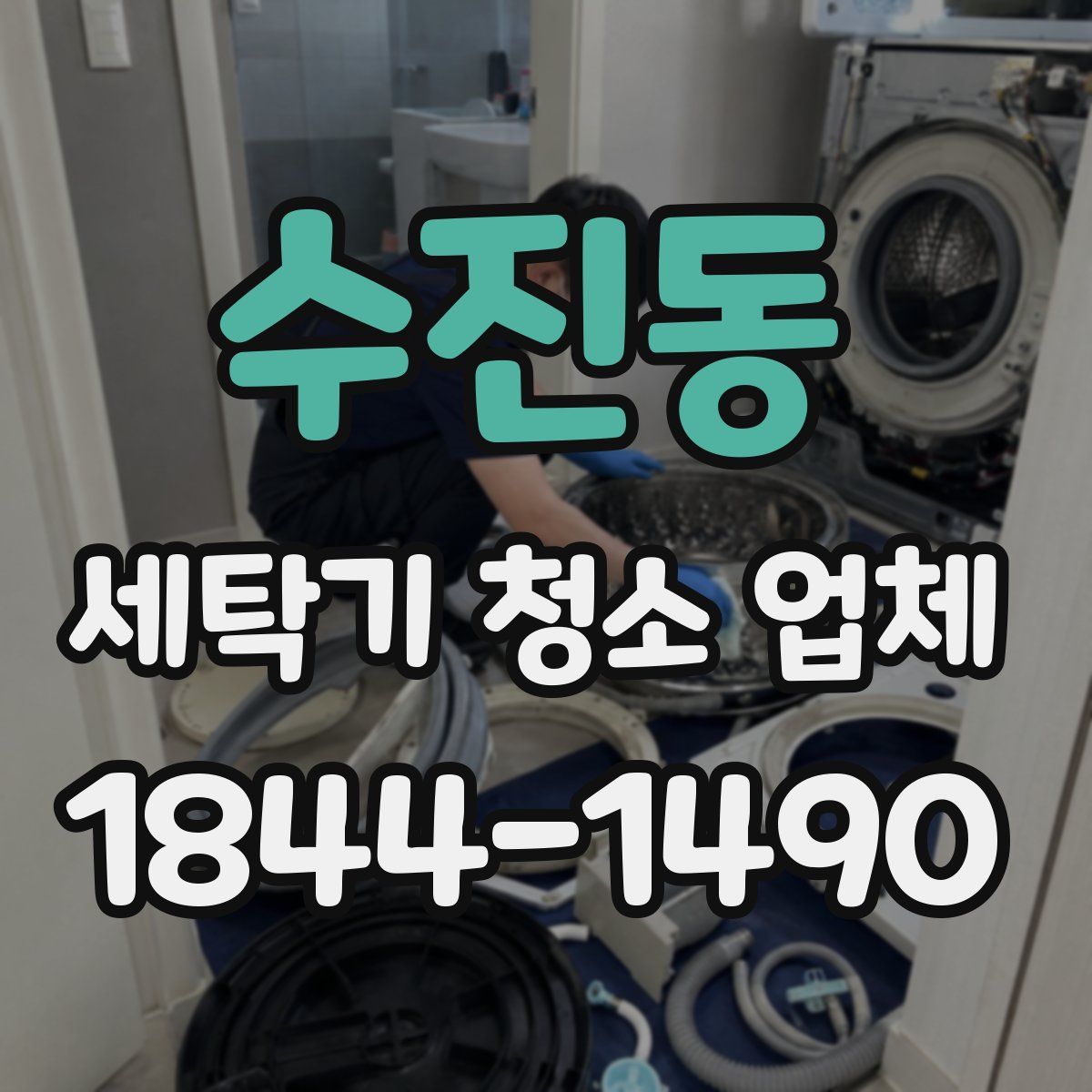 수진동 세탁기 청소 업체