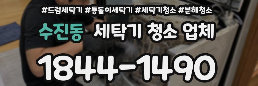 수진동 세탁기 청소 업체