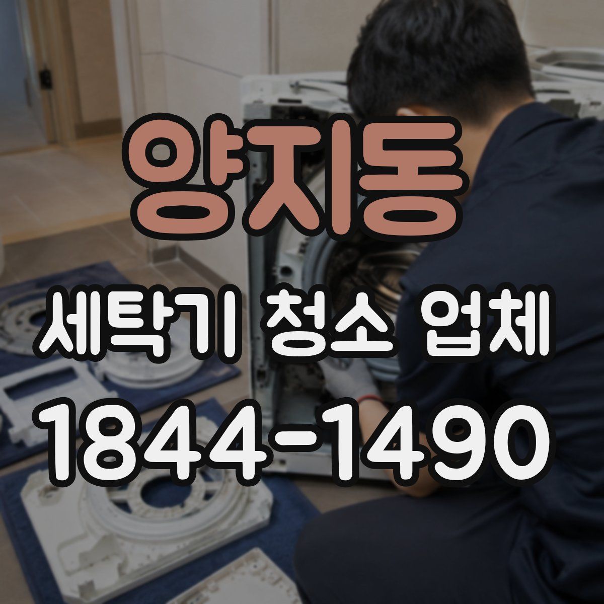 양지동 세탁기 청소 업체