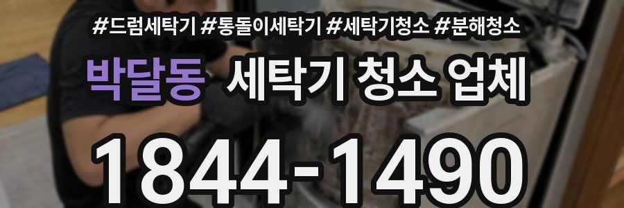 박달동 세탁기 청소 업체