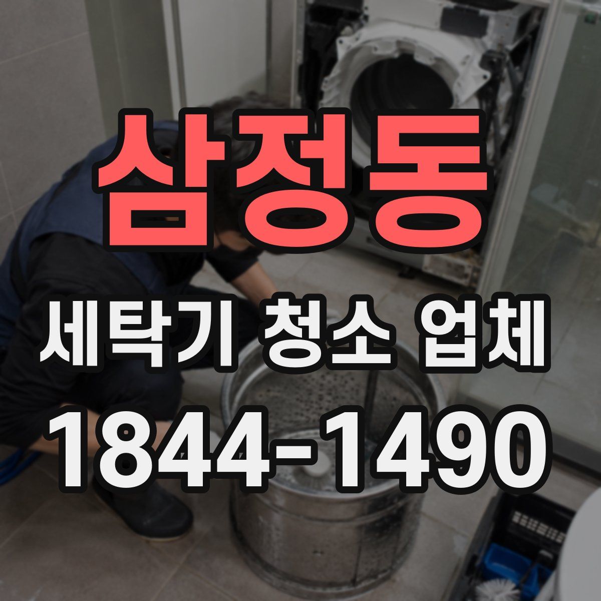 삼정동 세탁기 청소 업체
