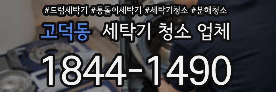 고덕동 세탁기 청소 업체