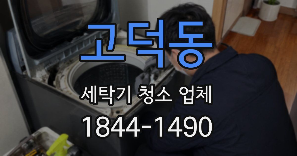 고덕동 세탁기 청소 업체