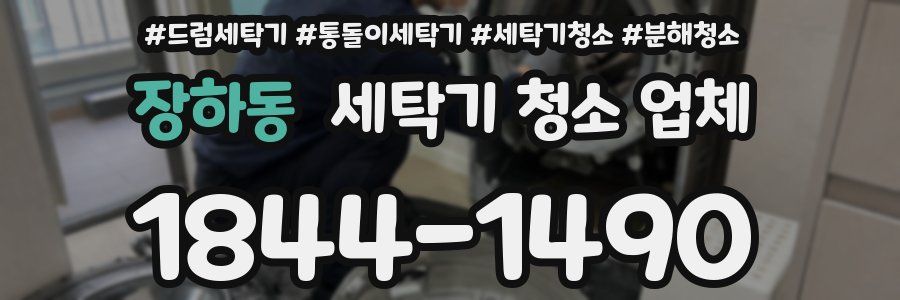 장하동 세탁기 청소 업체