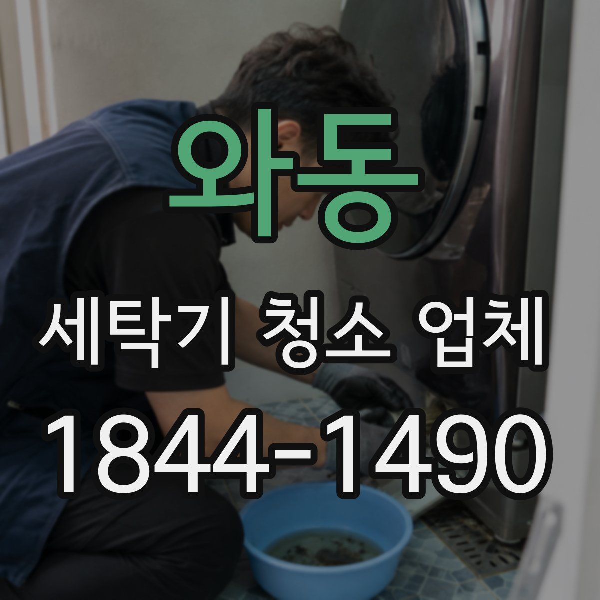와동 세탁기 청소 업체