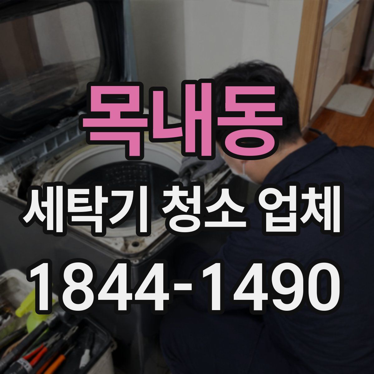 목내동 세탁기 청소 업체