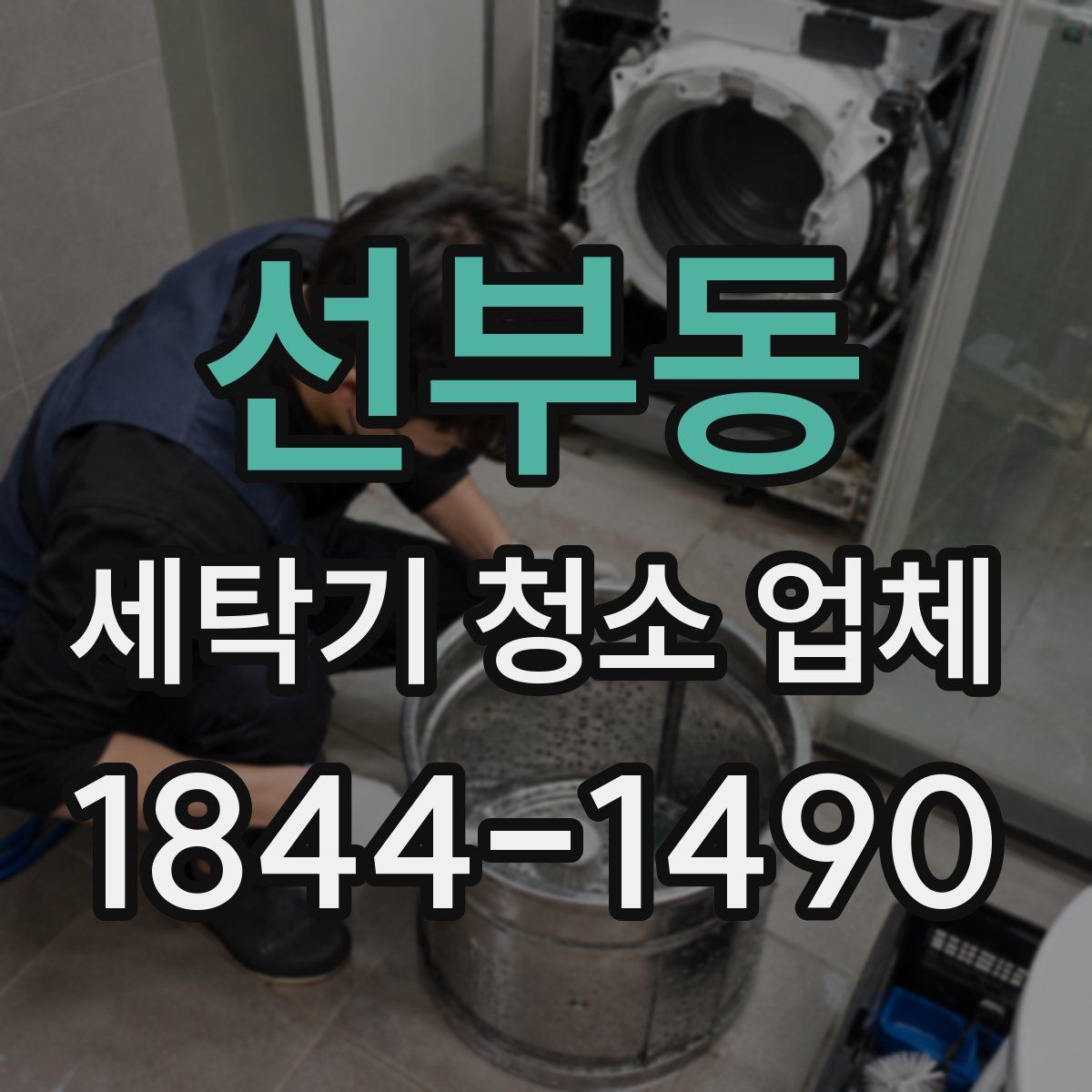 선부동 세탁기 청소 업체