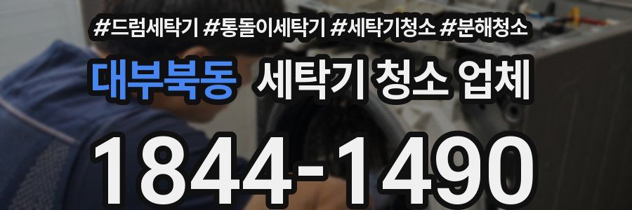 대부북동 세탁기 청소 업체