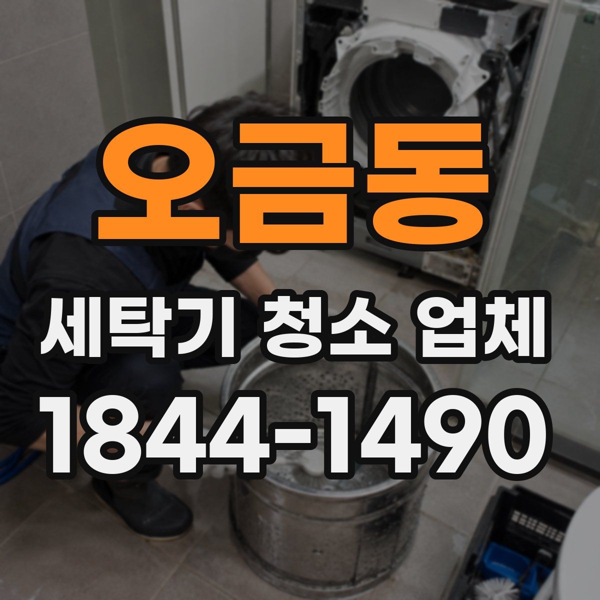 오금동 세탁기 청소 업체