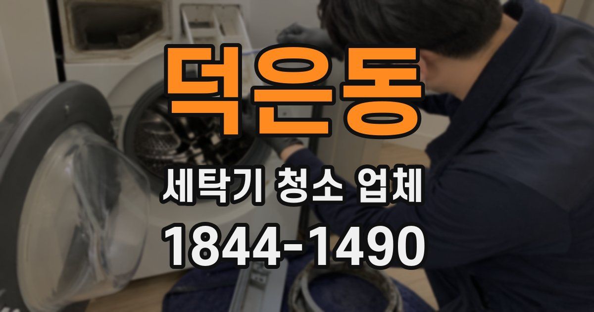덕은동 세탁기 청소 업체