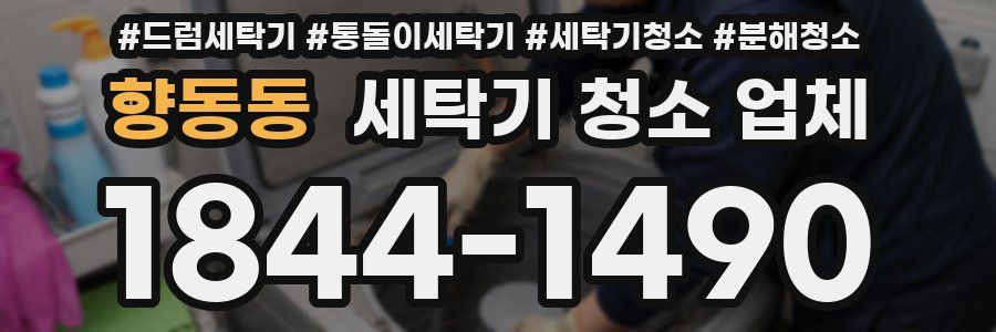 향동동 세탁기 청소 업체