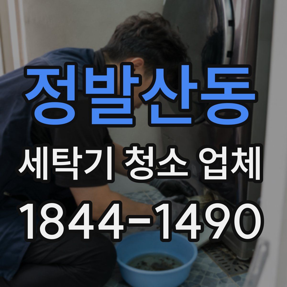 정발산동 세탁기 청소 업체