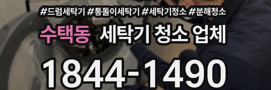 수택동 세탁기 청소 업체