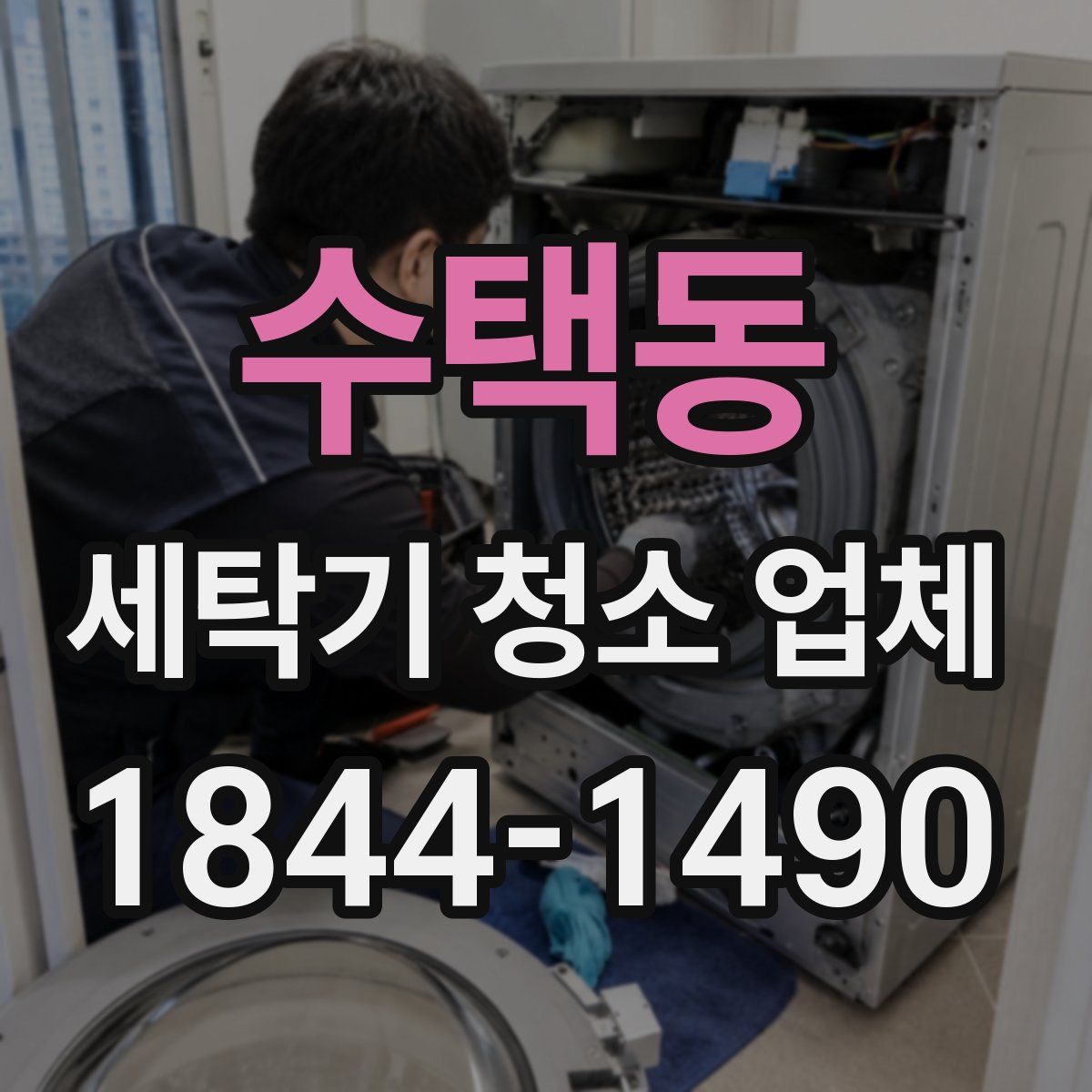 수택동 세탁기 청소 업체