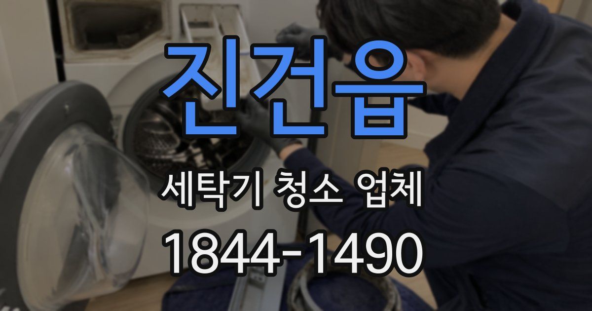 진건읍 세탁기 청소 업체