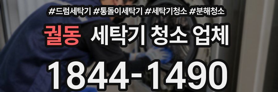 궐동 세탁기 청소 업체