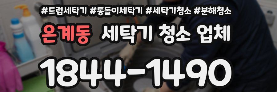 은계동 세탁기 청소 업체