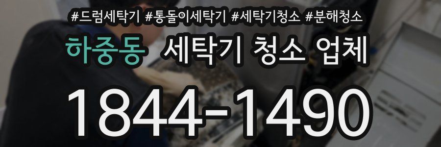 하중동 세탁기 청소 업체