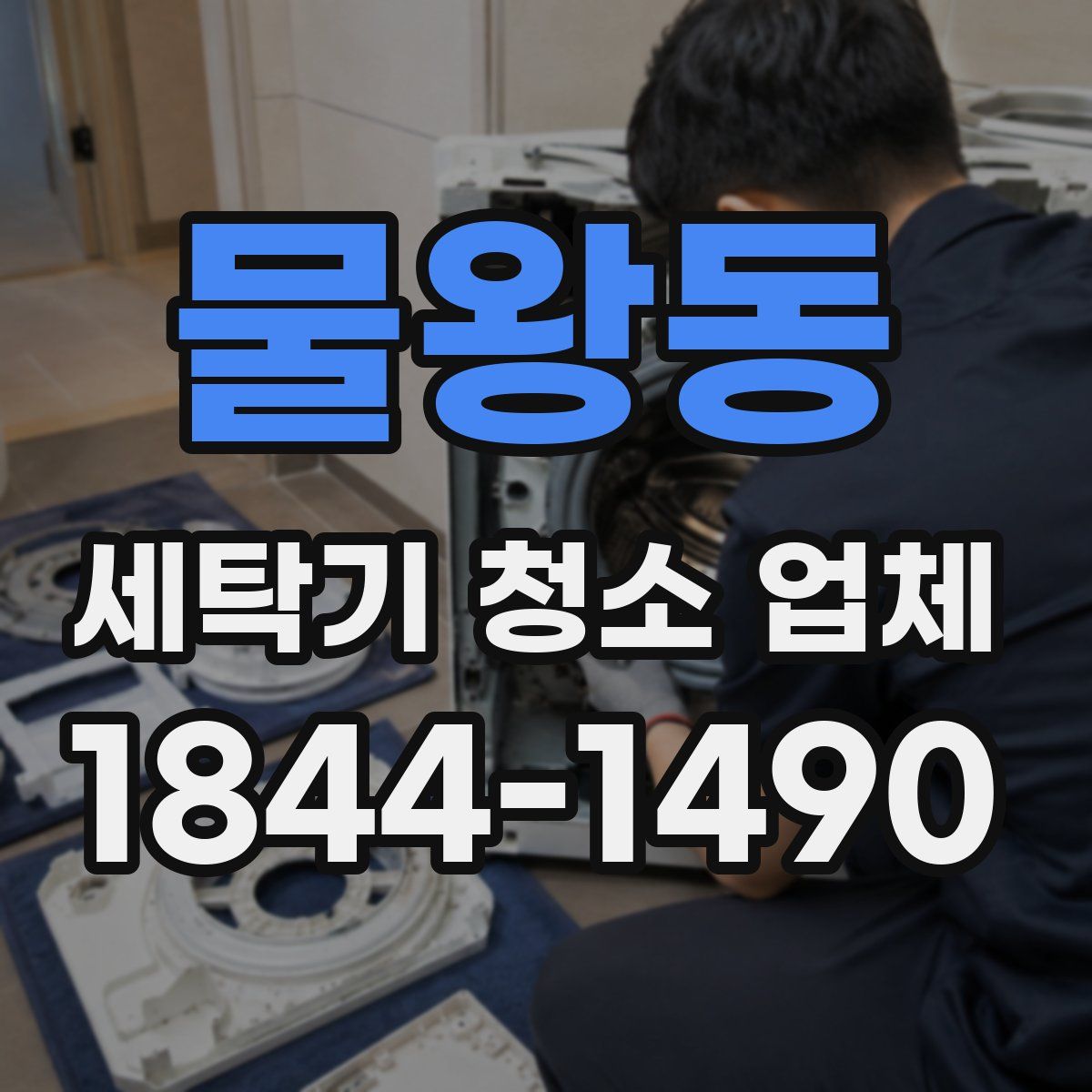 물왕동 세탁기 청소 업체