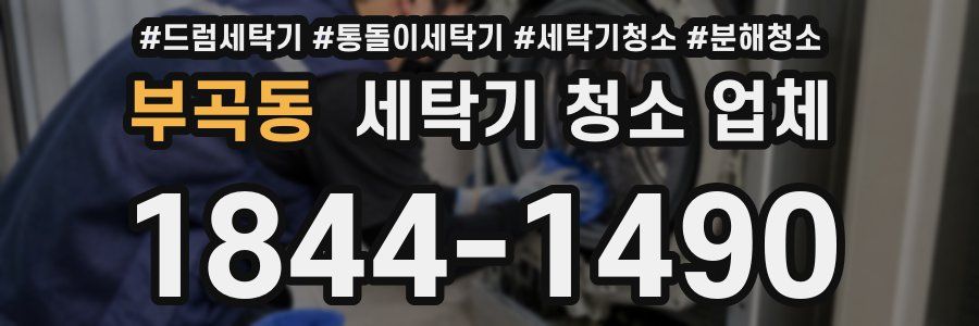 부곡동 세탁기 청소 업체