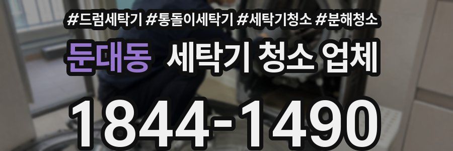 둔대동 세탁기 청소 업체