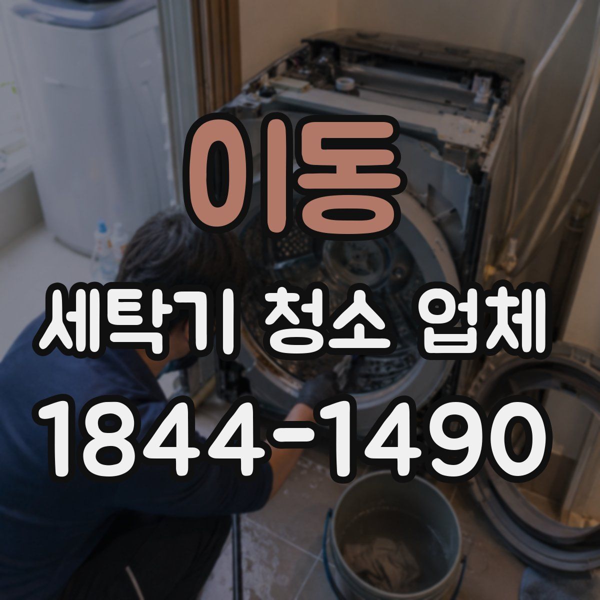 이동 세탁기 청소 업체