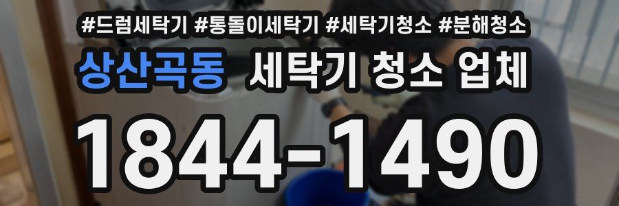 상산곡동 세탁기 청소 업체