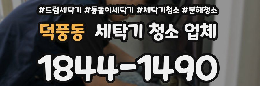 덕풍동 세탁기 청소 업체