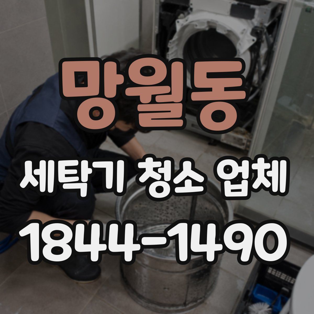 망월동 세탁기 청소 업체