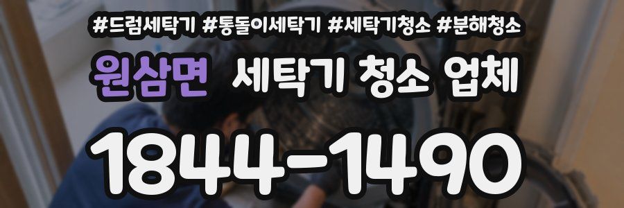원삼면 세탁기 청소 업체