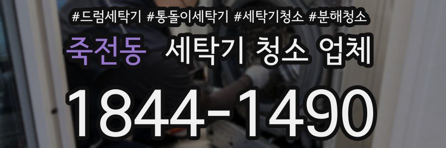 죽전동 세탁기 청소 업체