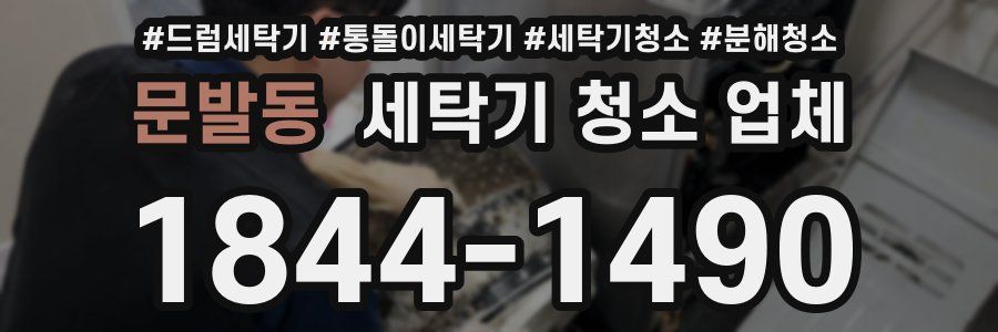 문발동 세탁기 청소 업체