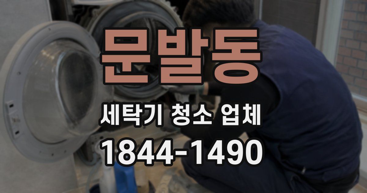 문발동 세탁기 청소 업체