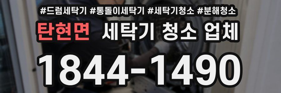 탄현면 세탁기 청소 업체