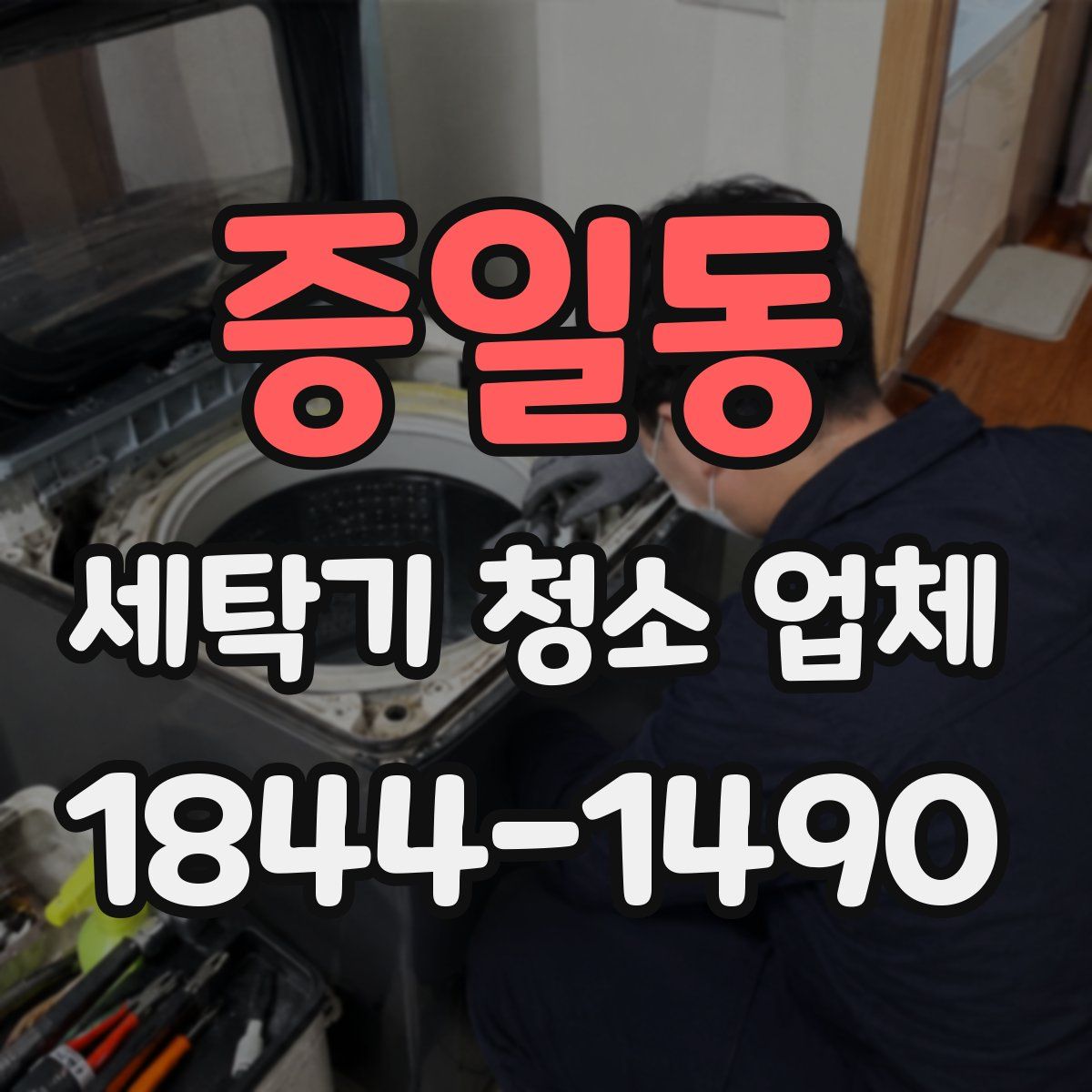 증일동 세탁기 청소 업체