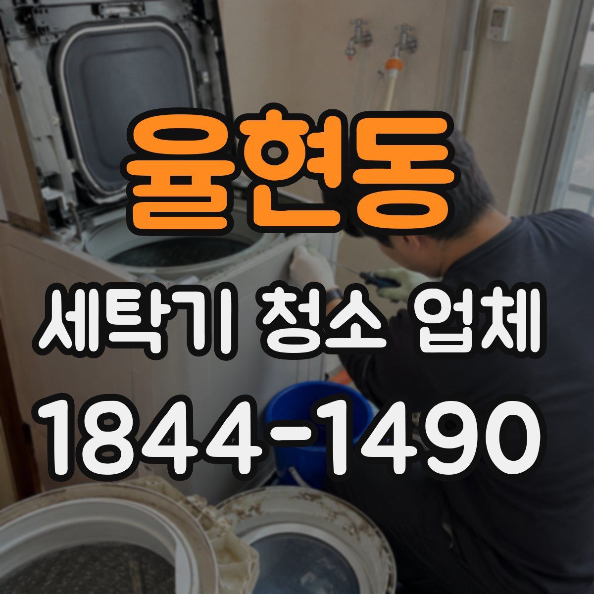 율현동 세탁기 청소 업체
