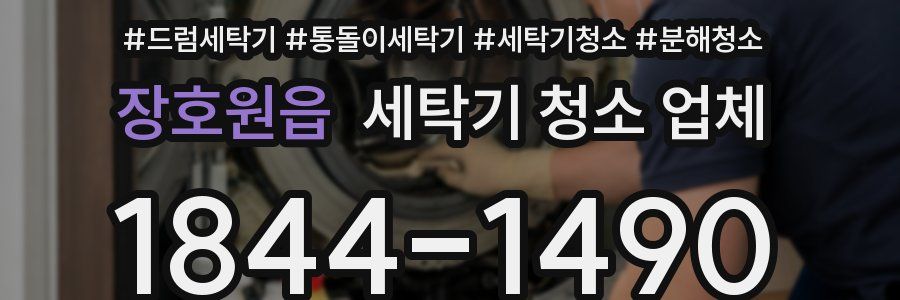 장호원읍 세탁기 청소 업체