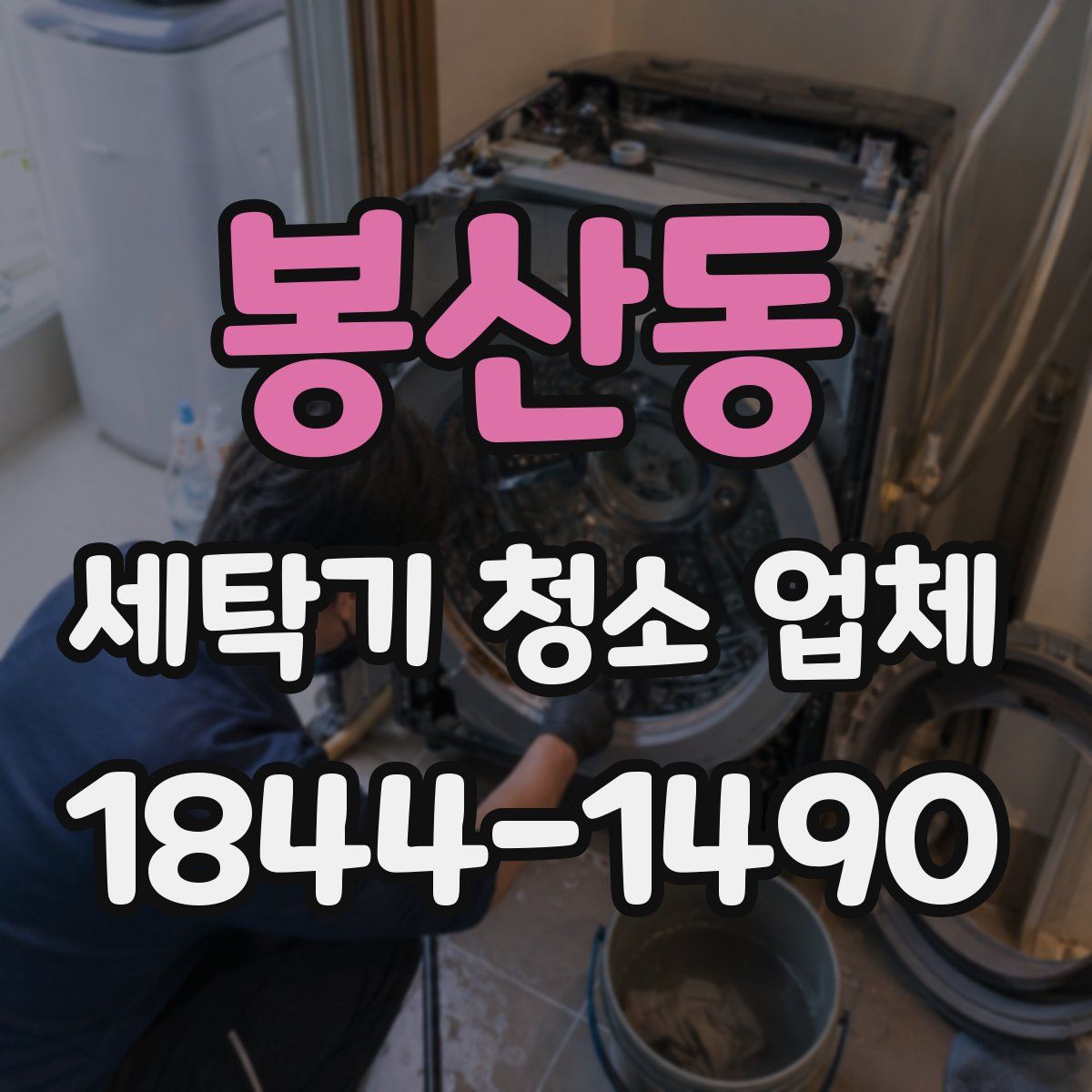 봉산동 세탁기 청소 업체