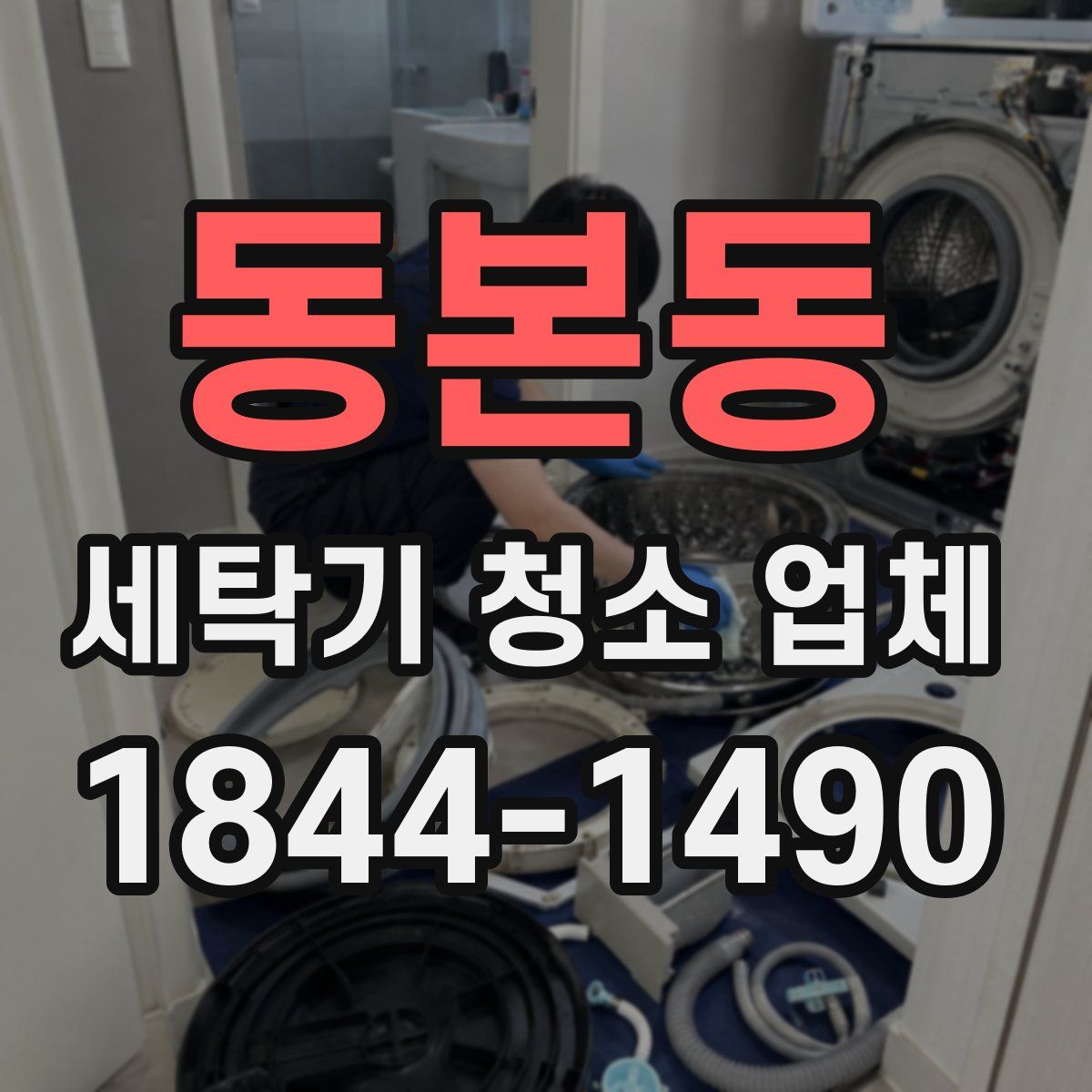 동본동 세탁기 청소 업체