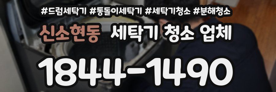 신소현동 세탁기 청소 업체