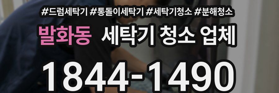발화동 세탁기 청소 업체