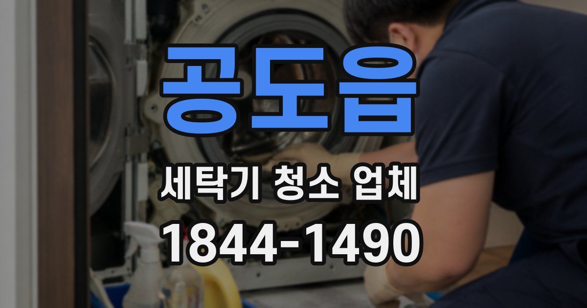 공도읍 세탁기 청소 업체