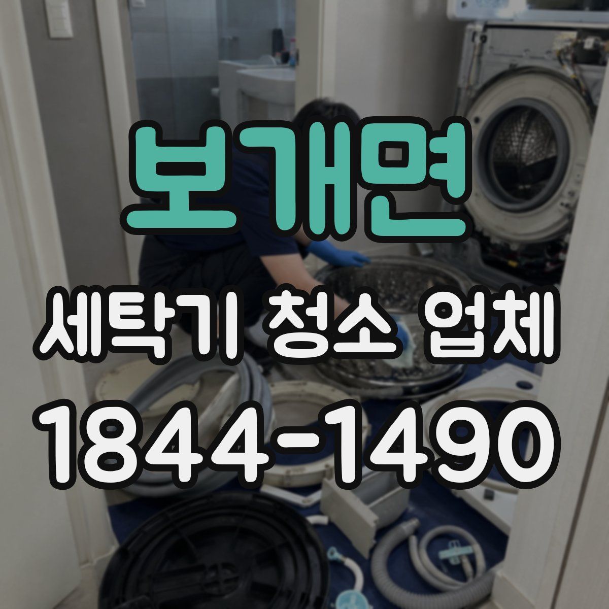 보개면 세탁기 청소 업체