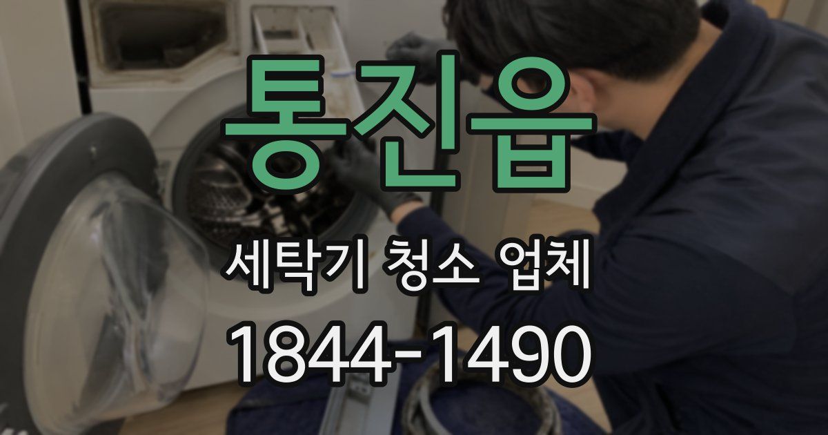 통진읍 세탁기 청소 업체